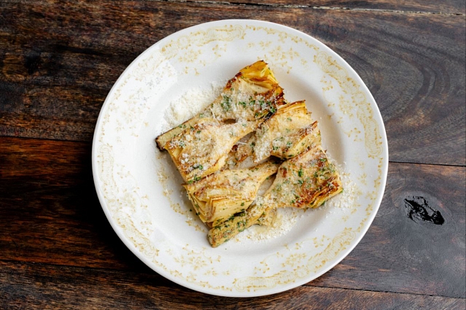 Жареные артишоки с пармезаном