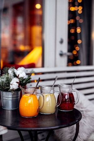 Имбирный горячий напиток