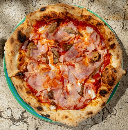 Ветчина и грибы без глютена