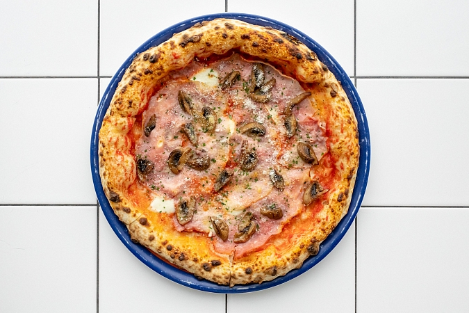 Ветчина и грибы