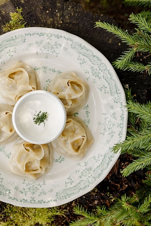 Манты с бараниной 5 шт.