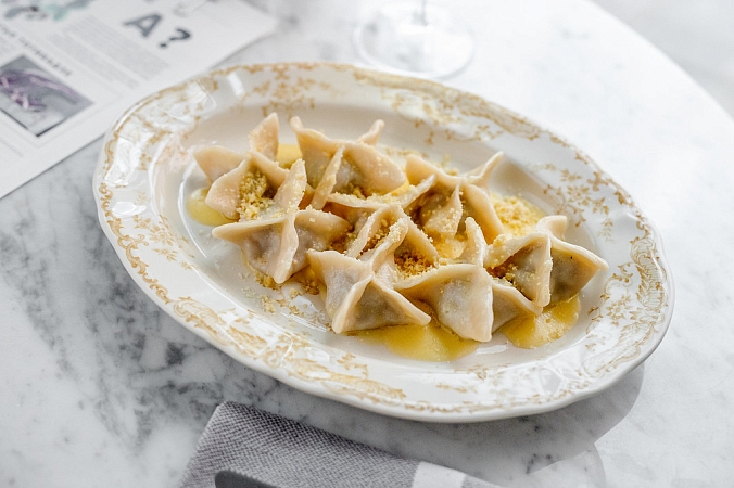 Месхури с бараниной и копченым сулугуни