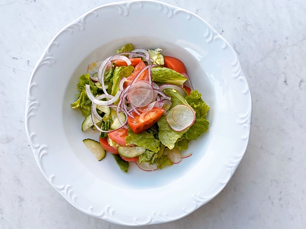 Салат из свежих овощей