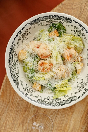 Цезарь с креветками