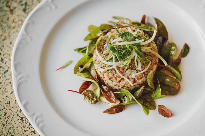 Салат с киноа